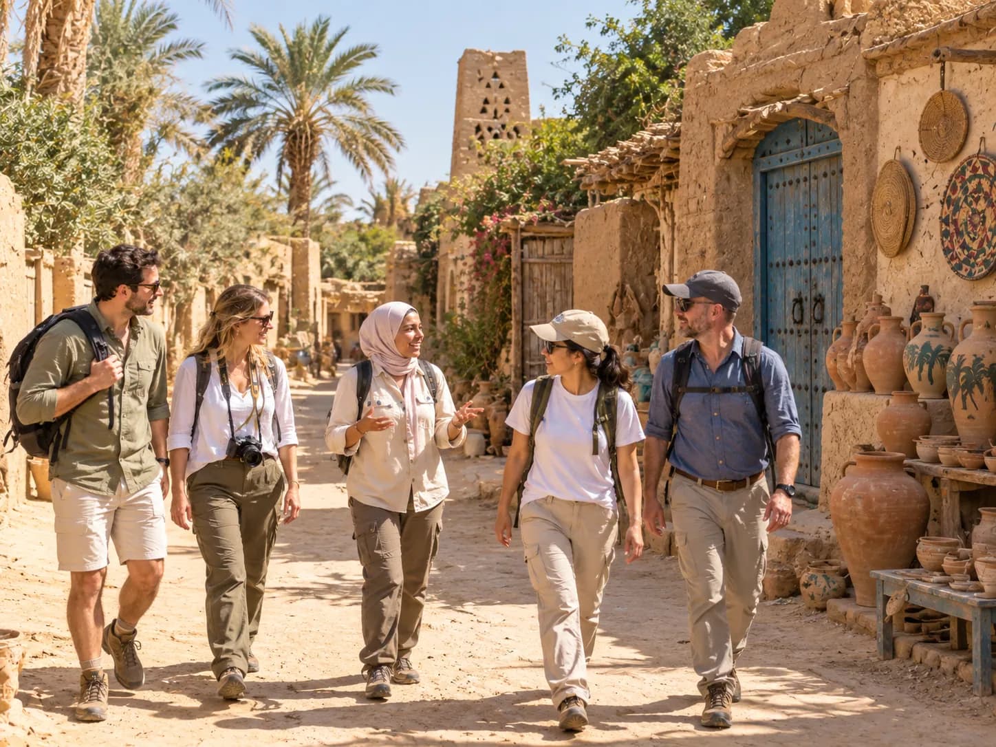 Strolling through the pottery lanes of Tunis village